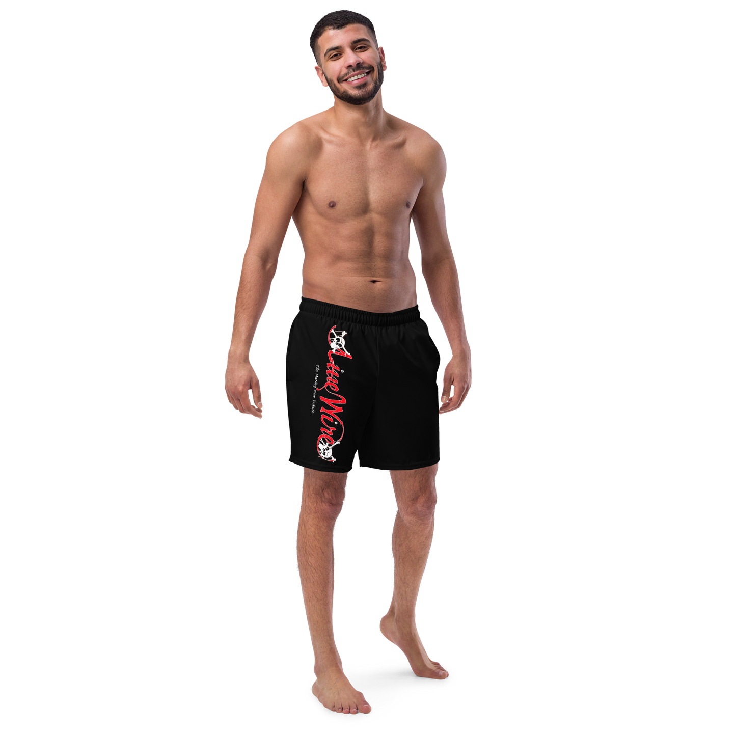 Dr. Feelgood Logo Swim Trunks (Black)