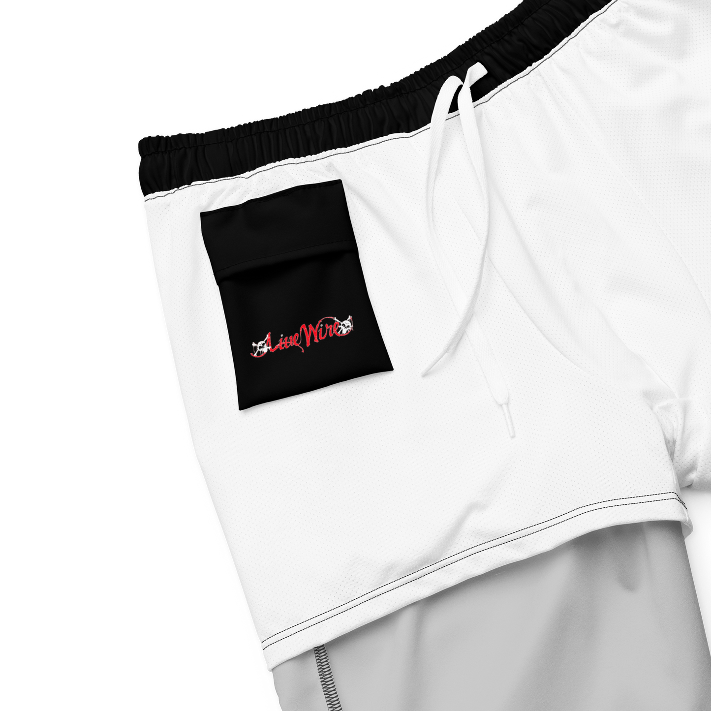 Dr. Feelgood Logo Swim Trunks (Black)
