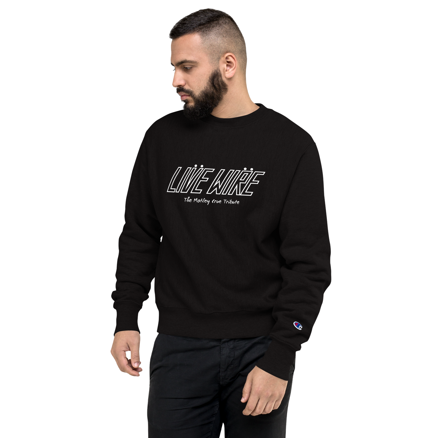 Too Fast For Love logo Champion Sweatshirt