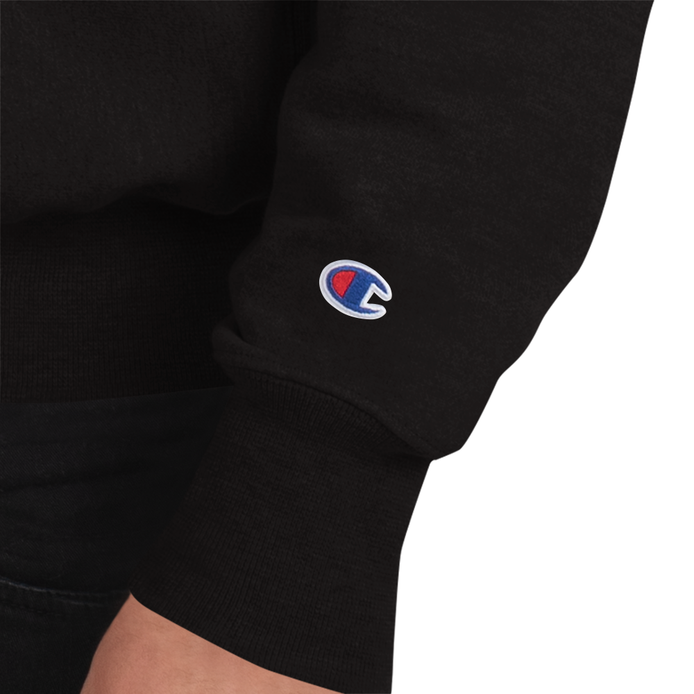 Too Fast For Love logo Champion Sweatshirt