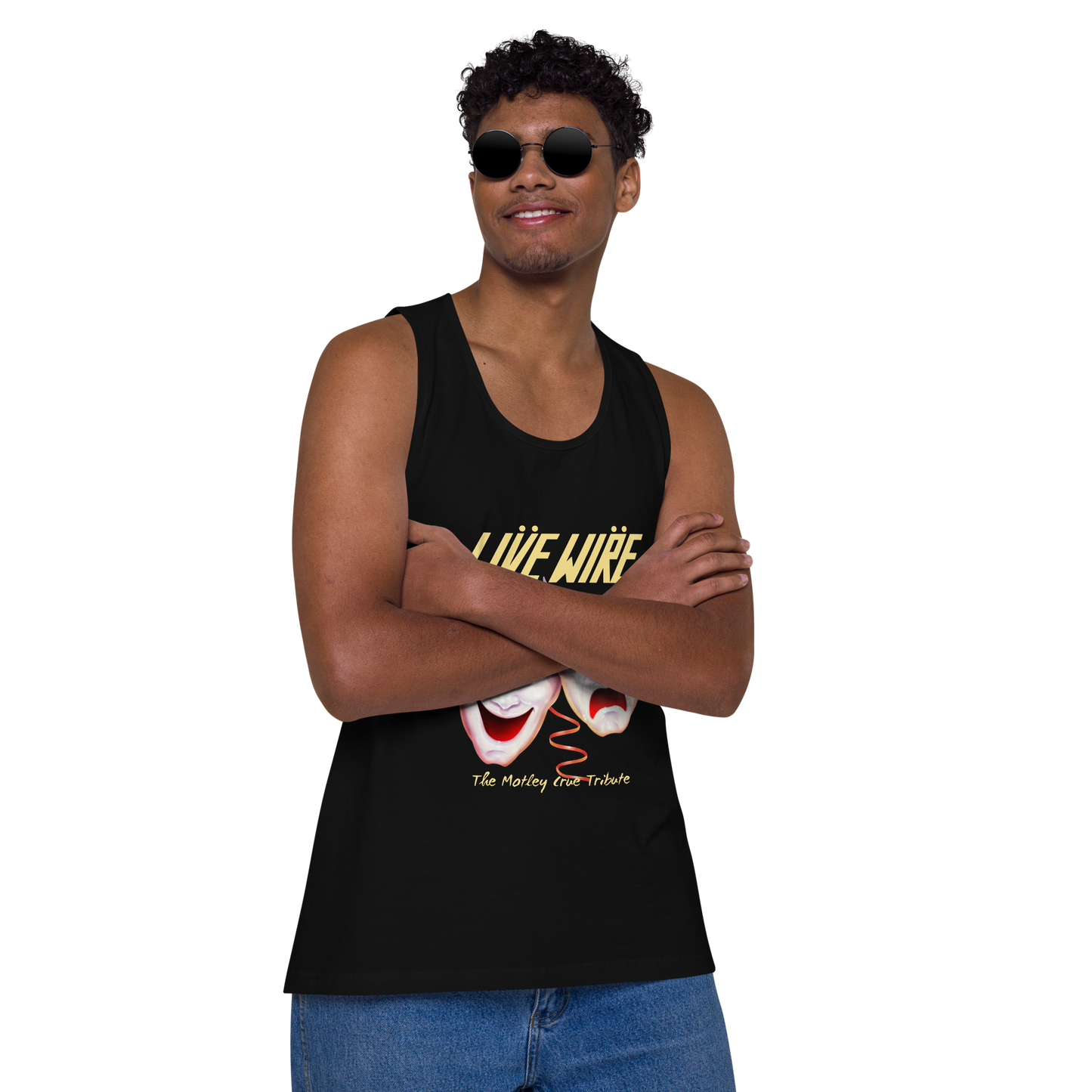 Theatre of Pain Men’s Premium Tank Top