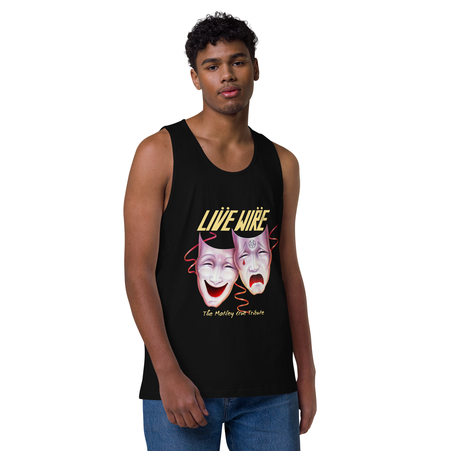 Theatre of Pain Men’s Premium Tank Top