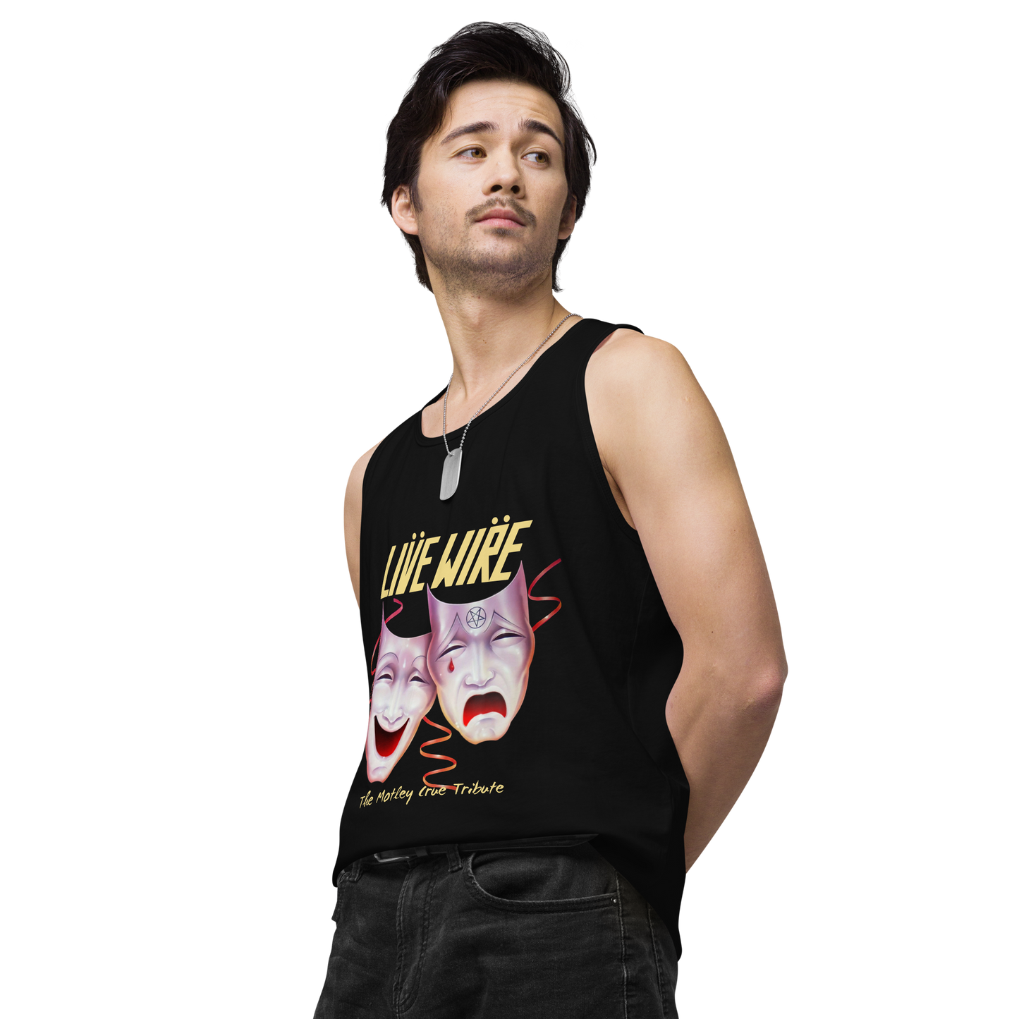 Theatre of Pain Men’s Premium Tank Top