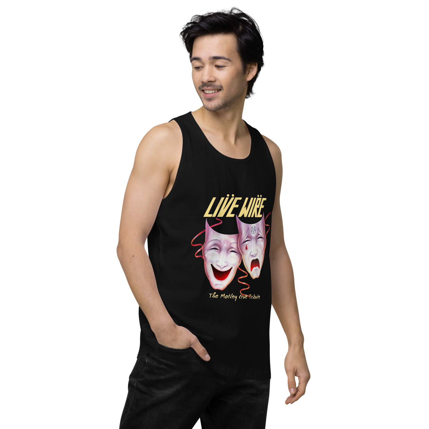 Theatre of Pain Men’s Premium Tank Top