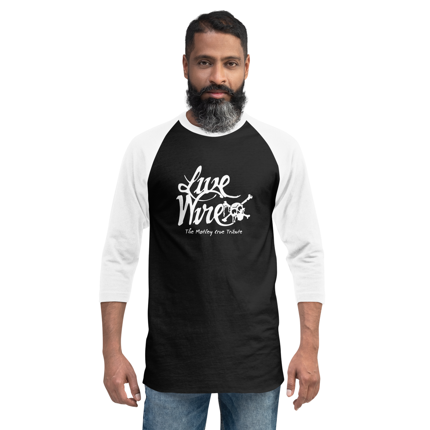Live Wire 3/4 Sleeve Raglan Shirt