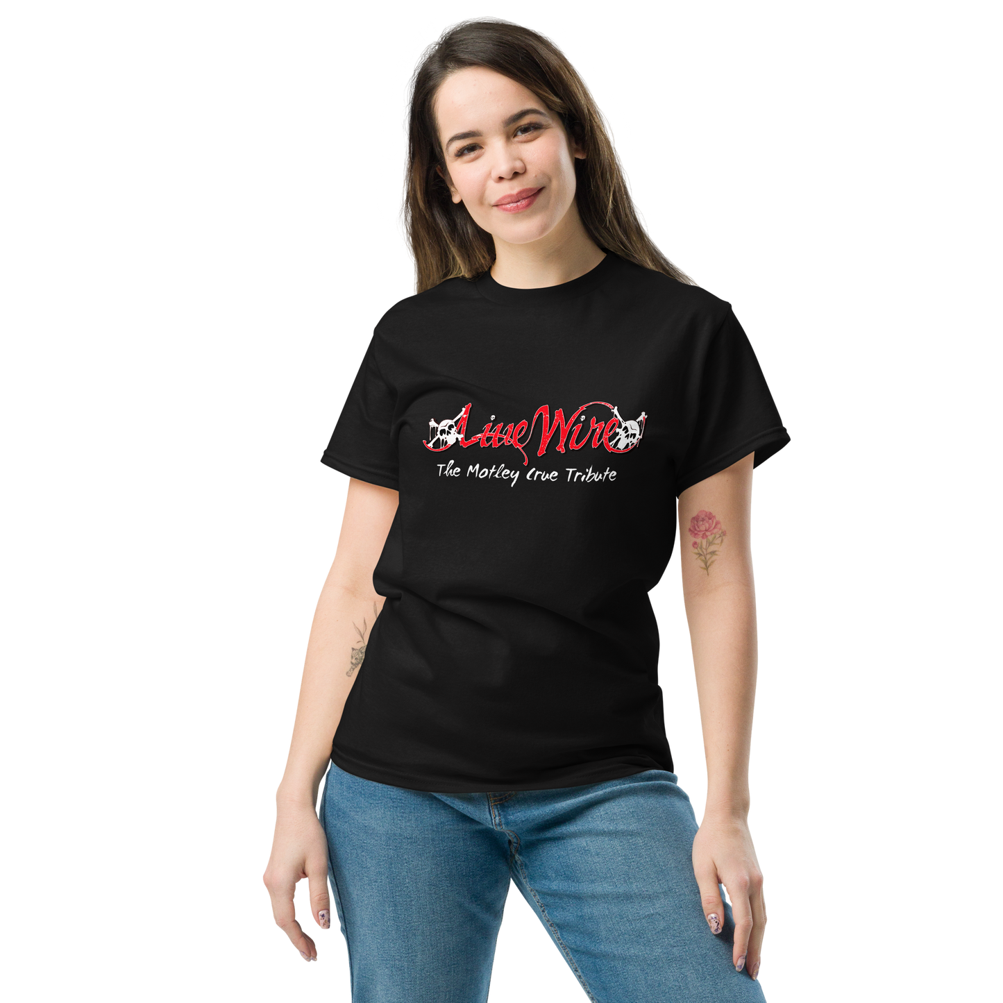 Live Wire Dr. Feelgood Logo Tee (Black)