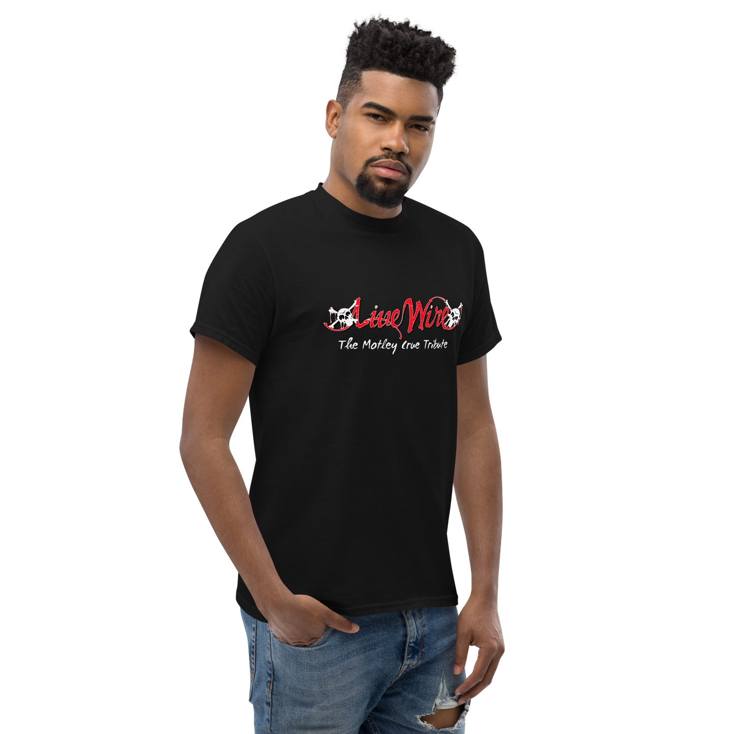 Live Wire Dr. Feelgood Logo Tee (Black)