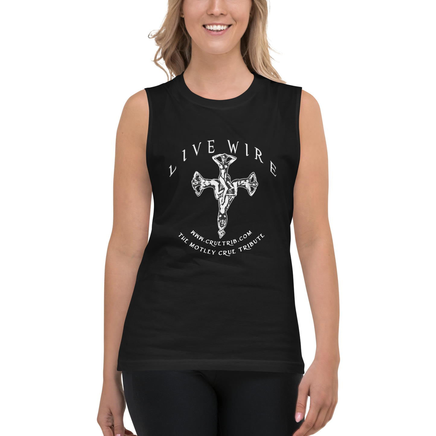 Live Wire Saint of Los Angeles Muscle Shirt
