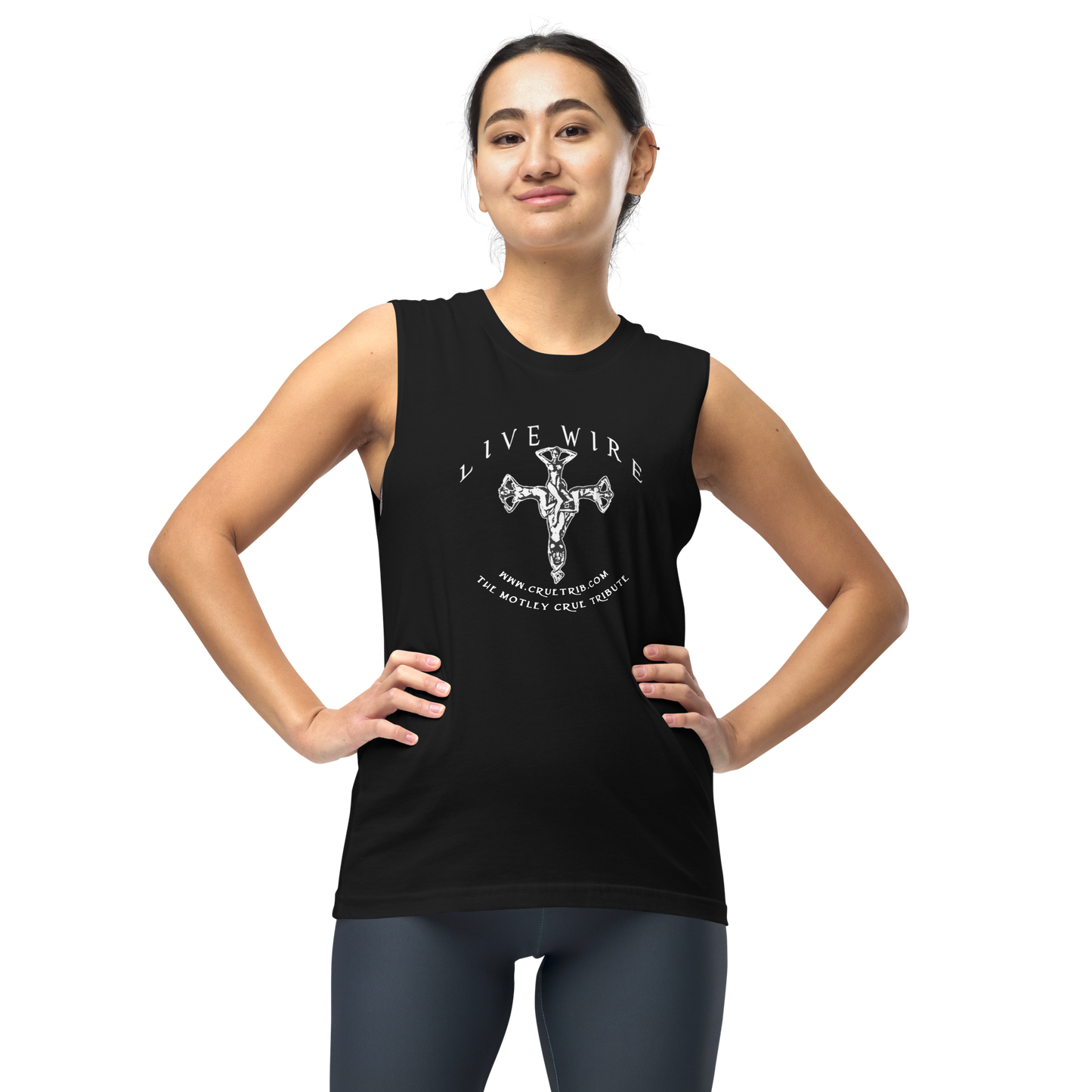 Live Wire Saint of Los Angeles Muscle Shirt