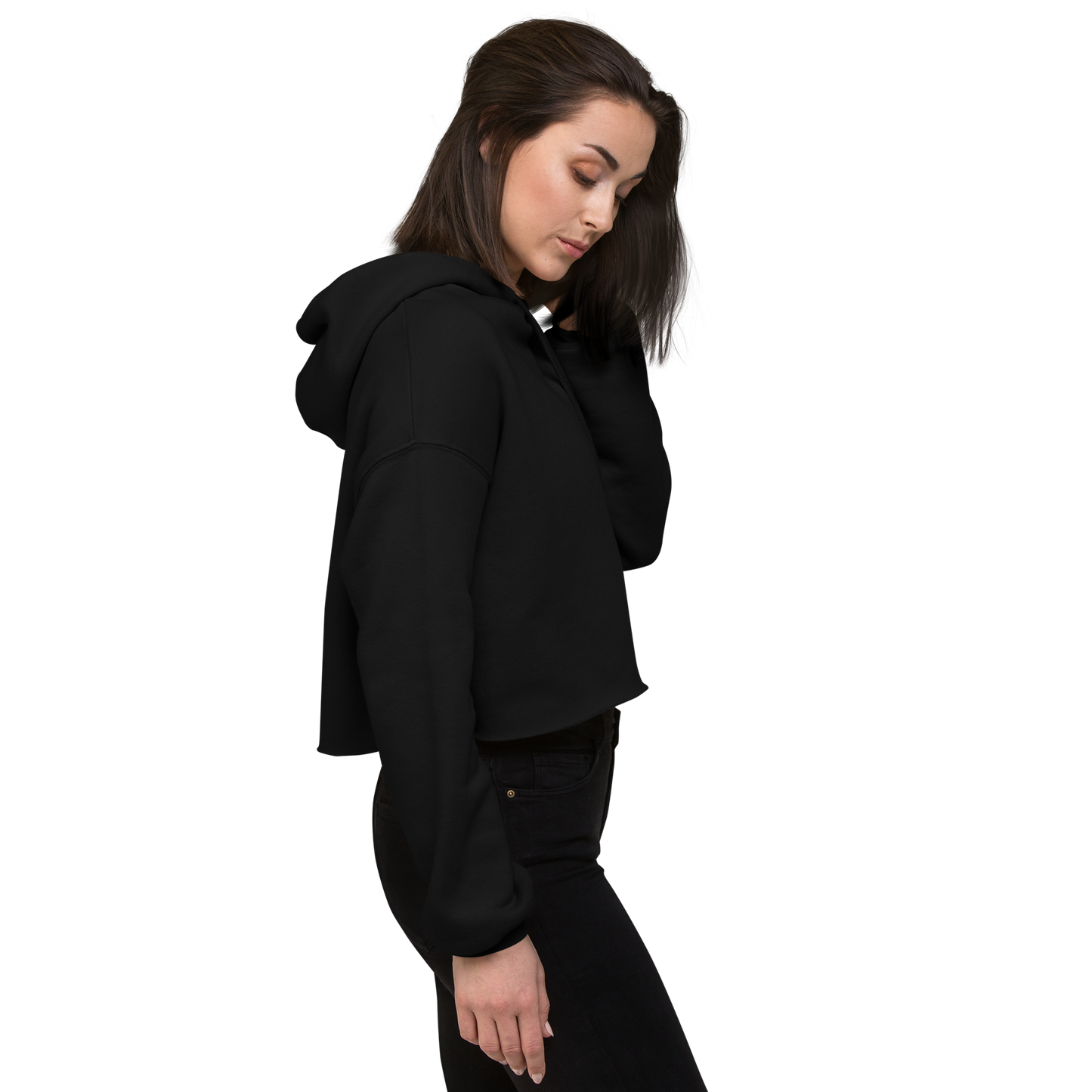 Live Wire Women's Crop Hoodie