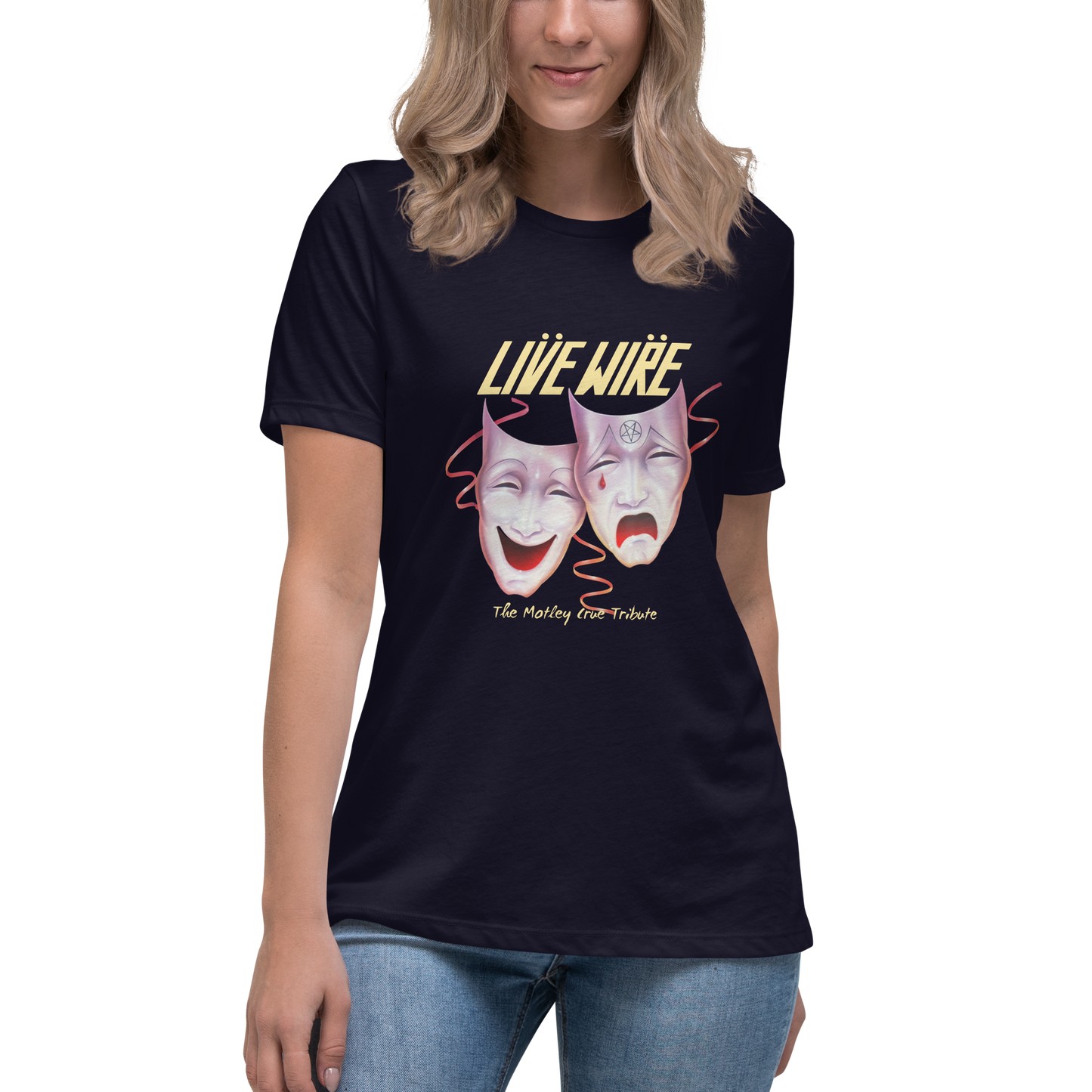 Women's Cut Live Wire Theatre of Pain Tee (Bella Canvas Premium Tee)