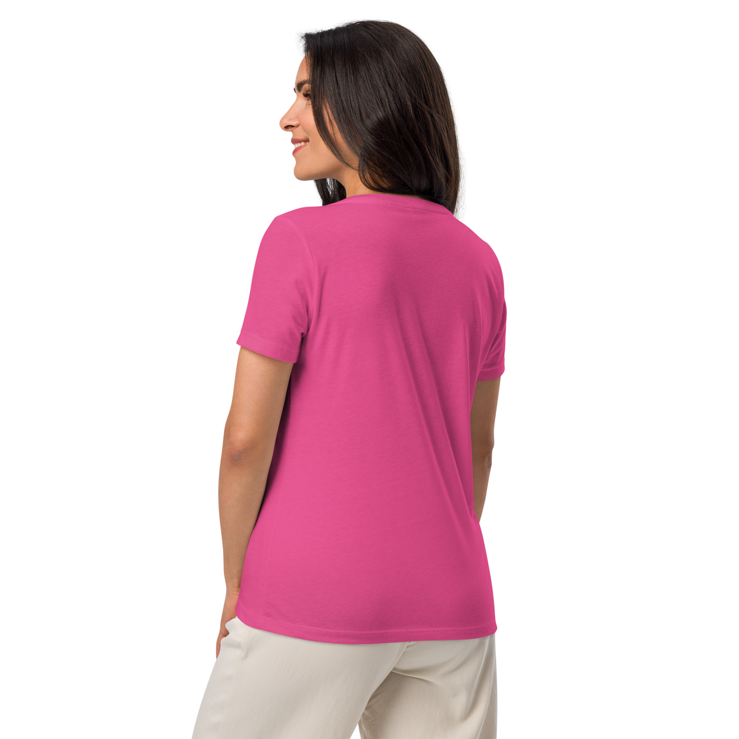 Women's Cut V-Neck Live Wire Tribal Tee (Bella Canvas Premium Tee)