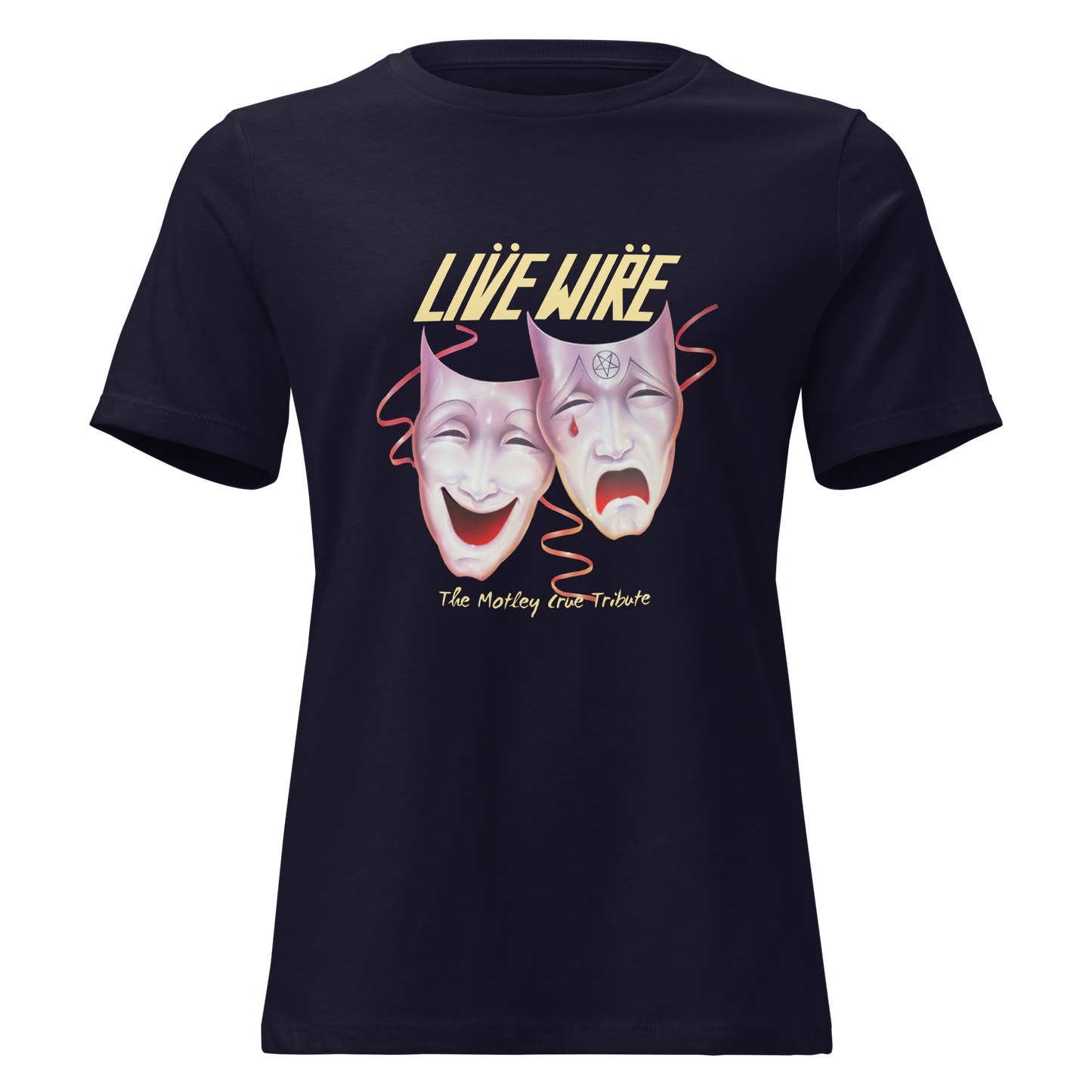 Women's Cut Live Wire Theatre of Pain Tee (Bella Canvas Premium Tee)